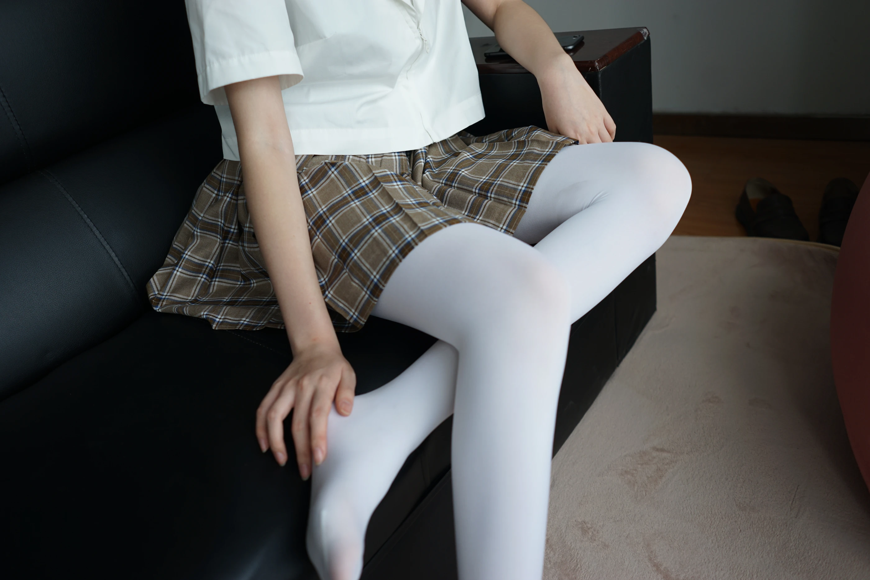 森萝财团 [BETA-021] 白丝格子裙 [212P]插图7